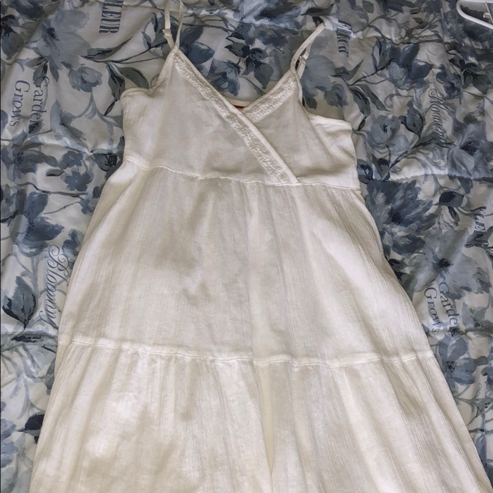 white dress